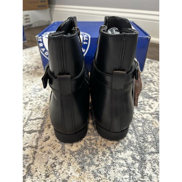 NEW Birkenstock Collins Boot Black Leather Size 36N - Picture 5 of 7